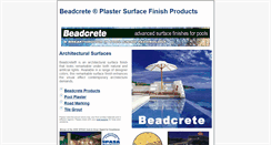 Desktop Screenshot of beadcrete.com